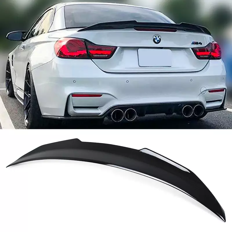 BMW 4 Series Gloss Black Trunk Spoiler – 2014-2020 BMW 4 Series Gloss Black Trunk Spoiler – 2014-2020