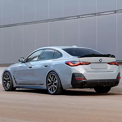 BMW G26 4 Series High Kick Gloss Black Trunk Spoiler (2021–2023) BMW G26 4 Series High Kick Gloss Black Trunk Spoiler (2021–2023)