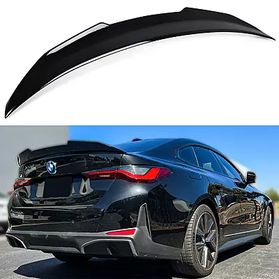 BMW G26 4 Series High Kick Gloss Black Trunk Spoiler (2021–2023) BMW G26 4 Series High Kick Gloss Black Trunk Spoiler (2021–2023)