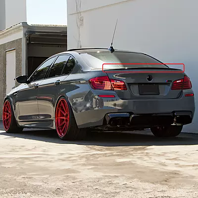 BMW F10/F11 5 Series Trunk Spoiler – Carbon Fiber (2011–2016) BMW F10/F11 5 Series Trunk Spoiler – Carbon Fiber (2011–2016)