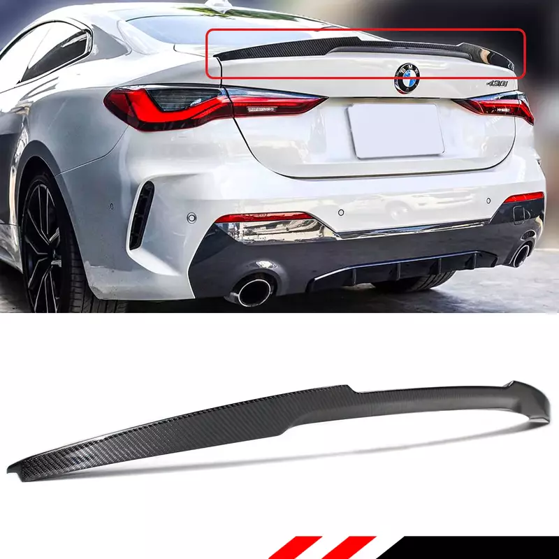 BMW G22 G82 4 Series / M4 Carbon Fiber Trunk Spoiler (2021–2023) BMW G22 G82 4 Series / M4 Carbon Fiber Trunk Spoiler (2021–2023)