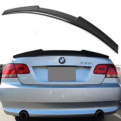 Carbon Fiber Trunk Spoiler for BMW E92 3 Series Coupe (2006–2012) Carbon Fiber Trunk Spoiler for BMW E92 3 Series Coupe (2006–2012)