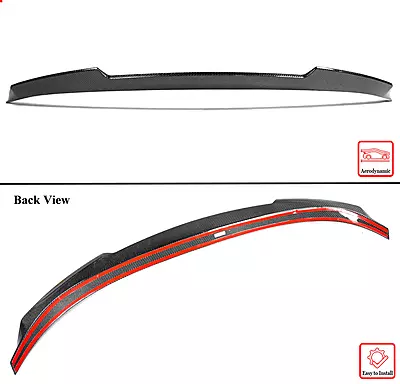 BMW G87 M2 & G42 2 Series V Style Carbon Fiber Trunk Spoiler (2022–2024) BMW G87 M2 & G42 2 Series V Style Carbon Fiber Trunk Spoiler (2022–2024)
