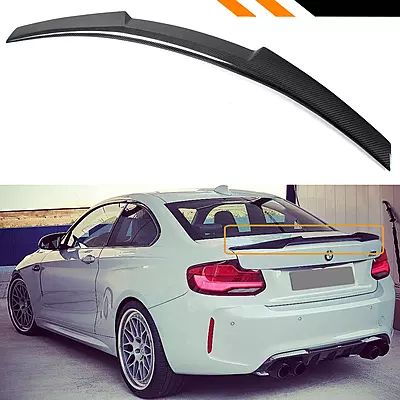 Carbon Fiber Rear Spoiler for BMW 2 Series F22 (2014–2021) Carbon Fiber Rear Spoiler for BMW 2 Series F22 (2014–2021)