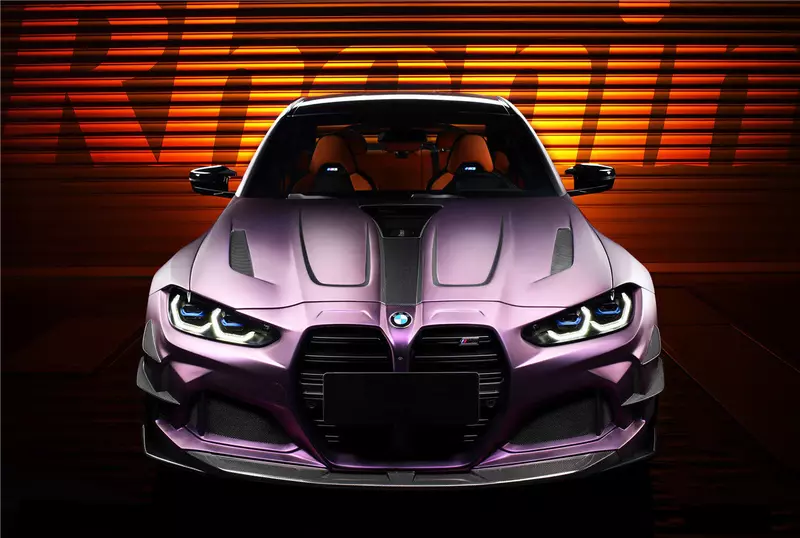 2021-UP BMW M3 G80 G81 BKSSII Style Front Bumper, Front Fender & Side Skirts Kit