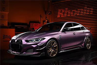 2021-UP BMW M3 G80 BKSSII Style Full Wide Body Kit 2021-UP BMW M3 G80 BKSSII Style Full Wide Body Kit