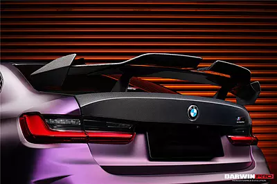 2021-UP BMW M3 G80 G20 BKSSII Style Carbon Fiber Trunk Spoiler 2021-UP BMW M3 G80 G20 BKSSII Style Carbon Fiber Trunk Spoiler