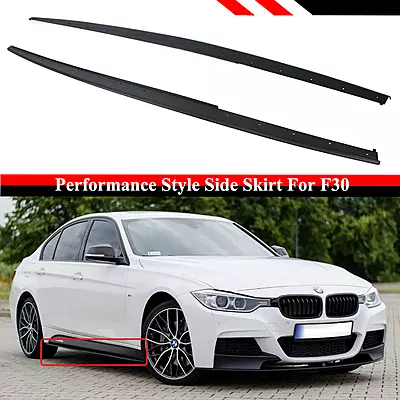 BMW 3 Series Side Skirts – Matte Black (2012–2018) BMW 3 Series Side Skirts – Matte Black (2012–2018)