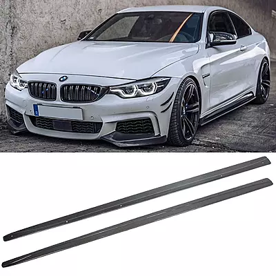 BMW 4 Series Carbon Fiber Side Skirts – 2014-2020 BMW 4 Series Carbon Fiber Side Skirts – 2014-2020