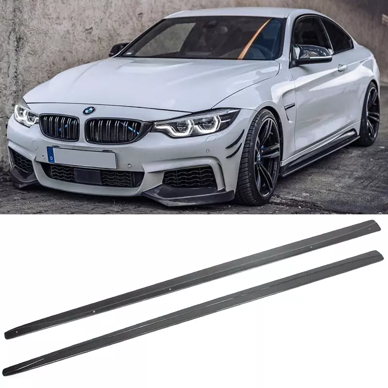 BMW 4 Series Carbon Fiber Side Skirts – 2014-2020 BMW 4 Series Carbon Fiber Side Skirts – 2014-2020