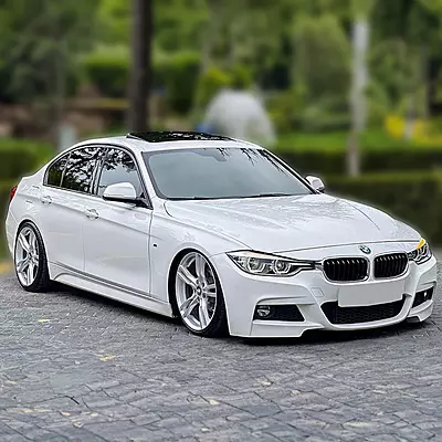 BMW 3 Series Side Skirts – Satin Black (2012–2018)
