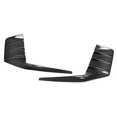 BMW G87 M2 MP Style Carbon Fiber Rear Bumper Side Trim