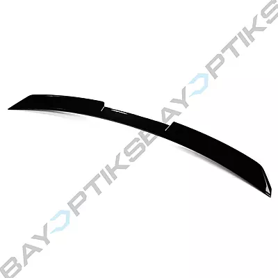 V Style Gloss Black High-Kick Trunk Spoiler – For 2024–2025 BMW G60 530i / 540i / i5 (M Sport) V Style Gloss Black High-Kick Trunk Spoiler – For 2024–2025 BMW G60 530i / 540i / i5 (M Sport)