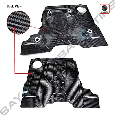 Carbon Fiber Engine Valve Cover – S62 Style for BMW F90 M5 & F91/F92/F93 M8 (2018–2023) Carbon Fiber Engine Valve Cover – S62 Style for BMW F90 M5 & F91/F92/F93 M8 (2018–2023)