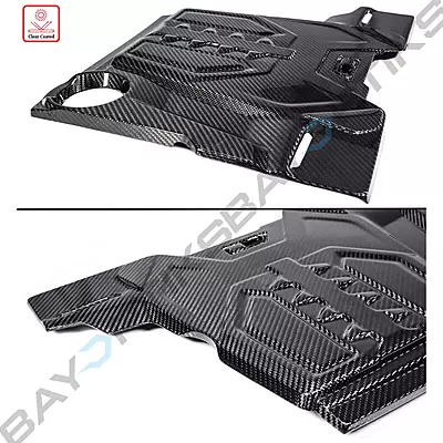 Carbon Fiber Engine Valve Cover – S62 Style for BMW F90 M5 & F91/F92/F93 M8 (2018–2023) Carbon Fiber Engine Valve Cover – S62 Style for BMW F90 M5 & F91/F92/F93 M8 (2018–2023)