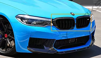 Real Carbon Fiber Grille Insert Trim Covers for BMW F90 M5 (2018–2020 Pre-LCI) Real Carbon Fiber Grille Insert Trim Covers for BMW F90 M5 (2018–2020 Pre-LCI)