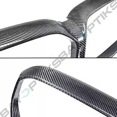 Real Carbon Fiber Grille Insert Trim Covers for BMW F90 M5 (2021–2023 Facelift) Real Carbon Fiber Grille Insert Trim Covers for BMW F90 M5 (2021–2023 Facelift)