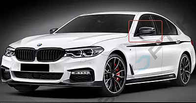 Real Carbon Fiber Add-On Mirror Cover Caps for BMW G30 5 Series (2017–2023, LHD) Real Carbon Fiber Add-On Mirror Cover Caps for BMW G30 5 Series (2017–2023, LHD)