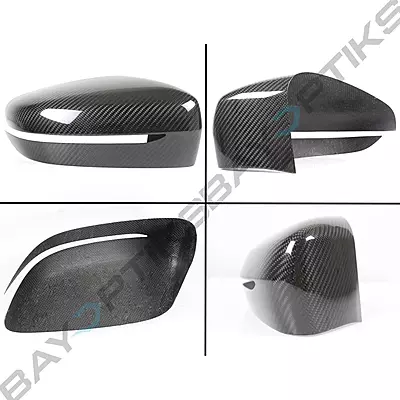 Real Carbon Fiber Add-On Mirror Cover Caps for BMW G30 5 Series (2017–2023, LHD) Real Carbon Fiber Add-On Mirror Cover Caps for BMW G30 5 Series (2017–2023, LHD)