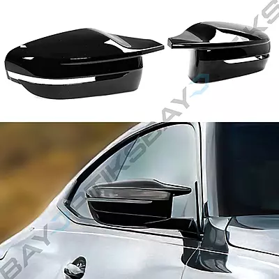 G8X M Horn Style Gloss Black Side Mirror Covers (V2) for BMW G30/G31/G38 5 Series (2017–2023) G8X M Horn Style Gloss Black Side Mirror Covers (V2) for BMW G30/G31/G38 5 Series (2017–2023)