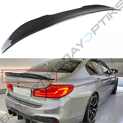 PSM Style V2 Carbon Fiber Trunk Spoiler for BMW G30 G38 5 Series & F90 M5 (2017–2023) PSM Style V2 Carbon Fiber Trunk Spoiler for BMW G30 G38 5 Series & F90 M5 (2017–2023)