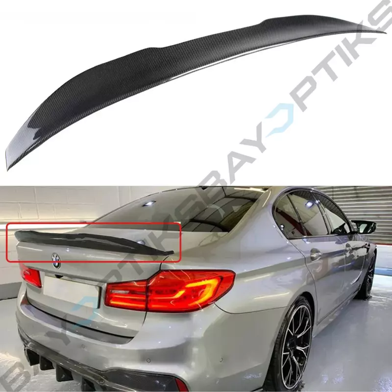 PSM Style V2 Carbon Fiber Trunk Spoiler for BMW G30 G38 5 Series & F90 M5 (2017–2023) PSM Style V2 Carbon Fiber Trunk Spoiler for BMW G30 G38 5 Series & F90 M5 (2017–2023)