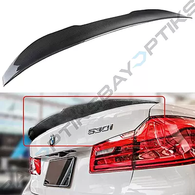 PSM Style V2 Carbon Fiber Trunk Spoiler for BMW G30 G38 5 Series & F90 M5 (2017–2023) PSM Style V2 Carbon Fiber Trunk Spoiler for BMW G30 G38 5 Series & F90 M5 (2017–2023)