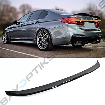 Pro Competition Style Gloss Black Trunk Spoiler for BMW G30 5 Series & F90 M5 (2017–2023) Pro Competition Style Gloss Black Trunk Spoiler for BMW G30 5 Series & F90 M5 (2017–2023)