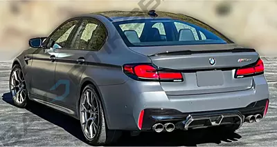 M5 CS Style High-Kick Carbon Fiber Trunk Spoiler for BMW G30 5 Series & F90 M5 (2017–2023) M5 CS Style High-Kick Carbon Fiber Trunk Spoiler for BMW G30 5 Series & F90 M5 (2017–2023)