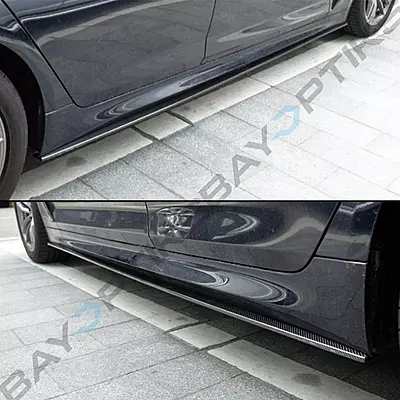 M Performance Style Carbon Fiber Side Skirt Extensions for BMW F90 M5 & G30/G31 M Sport