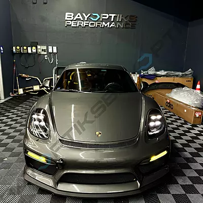 Matrix Style LED Headlights for Porsche 981 Boxster, Cayman & GT4 (2013–2016) Matrix Style LED Headlights for Porsche 981 Boxster, Cayman & GT4 (2013–2016)