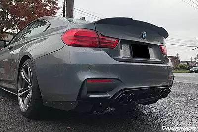BMW M3 F80 / M4 F82 VA Style Carbon Fiber Rear Diffuser & Lip Kit (2014–2020) BMW M3 F80 / M4 F82 VA Style Carbon Fiber Rear Diffuser & Lip Kit (2014–2020)