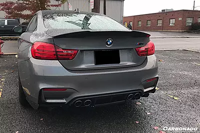 BMW M3 F80 & M4 F82 VA Style Carbon Fiber Rear Lip | 2014–2020