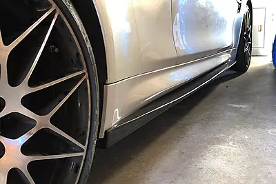 BMW M4 F82 VA Style Carbon Fiber Side Skirts (2014–2020)