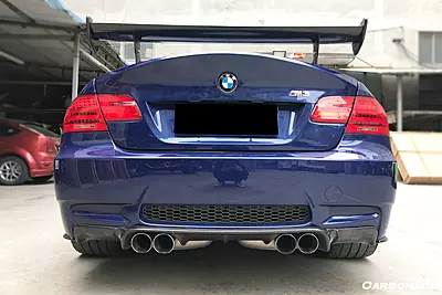 BMW M3 E92/E93 VA Style Carbon Fiber Rear Lip | 2008–2012 BMW M3 E92/E93 VA Style Carbon Fiber Rear Lip | 2008–2012