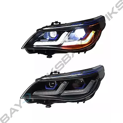 E60 M5 & 5 Series Laser Style LED Headlights with Startup Animation (2003–2010) E60 M5 & 5 Series Laser Style LED Headlights with Startup Animation (2003–2010)