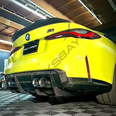 7-Piece Carbon Fiber Race Rear Diffuser Kit – Fits BMW G80 M3 / G82 M4 (2021+) 7-Piece Carbon Fiber Race Rear Diffuser Kit – Fits BMW G80 M3 / G82 M4 (2021+)