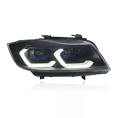 E90 3 Series Sedan Laser Style LED Headlights V2 w/ Startup Sequence (2005–2012) E90 3 Series Sedan Laser Style LED Headlights V2 w/ Startup Sequence (2005–2012)
