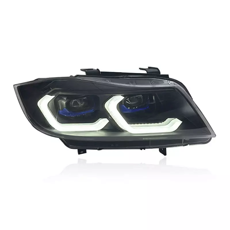 E90 3 Series Sedan Laser Style LED Headlights V2 w/ Startup Sequence (2005–2012) E90 3 Series Sedan Laser Style LED Headlights V2 w/ Startup Sequence (2005–2012)