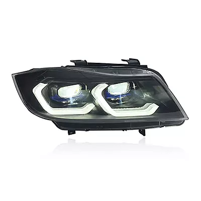 E90 3 Series Sedan Laser Style LED Headlights V2 w/ Startup Sequence (2005–2012) E90 3 Series Sedan Laser Style LED Headlights V2 w/ Startup Sequence (2005–2012)