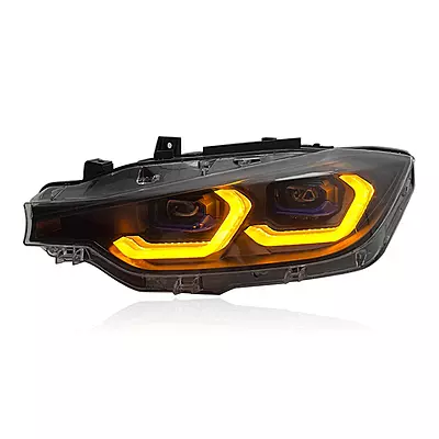 F30 3 Series Laser Style LED Headlights w/ Start-Up Sequence (2012β2019) F30 3 Series Laser Style LED Headlights w/ Start-Up Sequence (2012β2019)