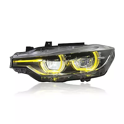 F30 3 Series LCI Style LED Headlights V2 CSL Yellow/White (2012β2019) F30 3 Series LCI Style LED Headlights V2 CSL Yellow/White (2012β2019)