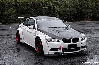 2008β2012 BMW M3 E92/E93 LP Style Wide Body Kit 2008β2012 BMW M3 E92/E93 LP Style Wide Body Kit
