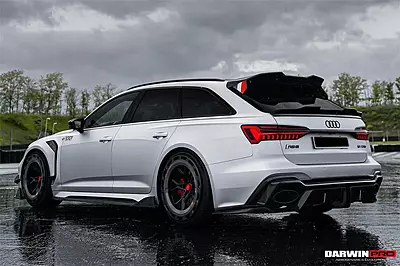 Audi RS6 Avant C8 & RS7 Quattro IMP Performance Carbon Fiber Side Skirts Under Board