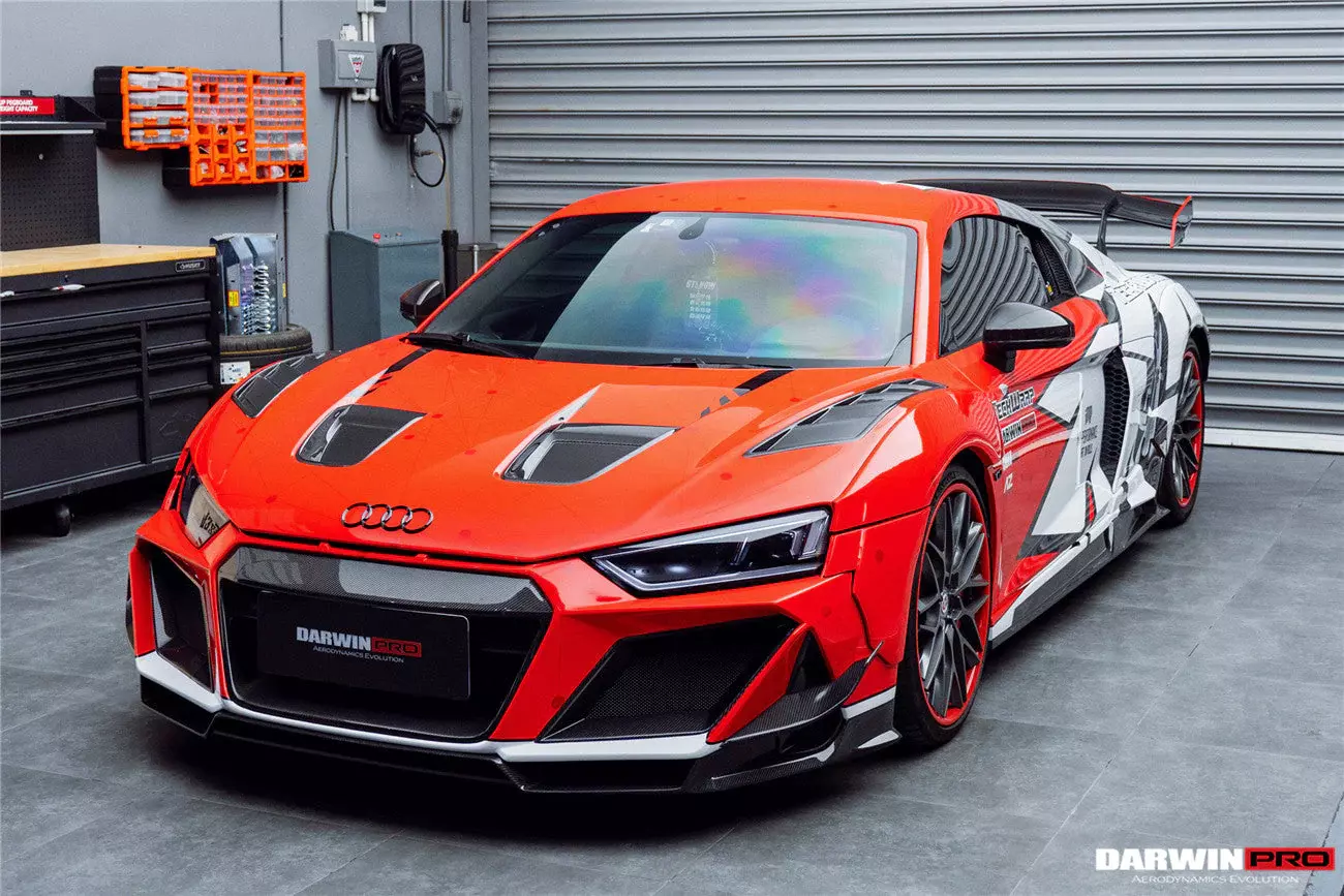 2016–2023 Audi R8 Coupe & Spyder IMPII Style Carbon Fiber Hood | Lightweight Aero Upgrade 2016–2023 Audi R8 Coupe & Spyder IMPII Style Carbon Fiber Hood | Lightweight Aero Upgrade