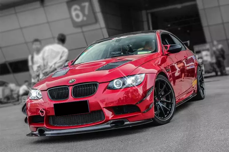 BMW M3 KA Style Carbon Fiber Front Canards (2008β2012 E90/E92/E93) BMW M3 KA Style Carbon Fiber Front Canards (2008β2012 E90/E92/E93)