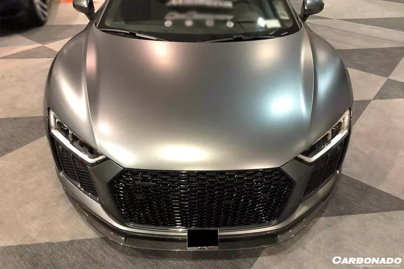 2016–2019 Audi R8 VRS Style Carbon Fiber Front Lip | Aero Performance Upgrade 2016–2019 Audi R8 VRS Style Carbon Fiber Front Lip | Aero Performance Upgrade