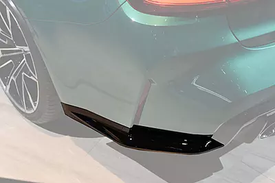 BMW M3 G80 OE Style Carbon Fiber Rear Caps | 2021–2025 BMW M3 G80 OE Style Carbon Fiber Rear Caps | 2021–2025
