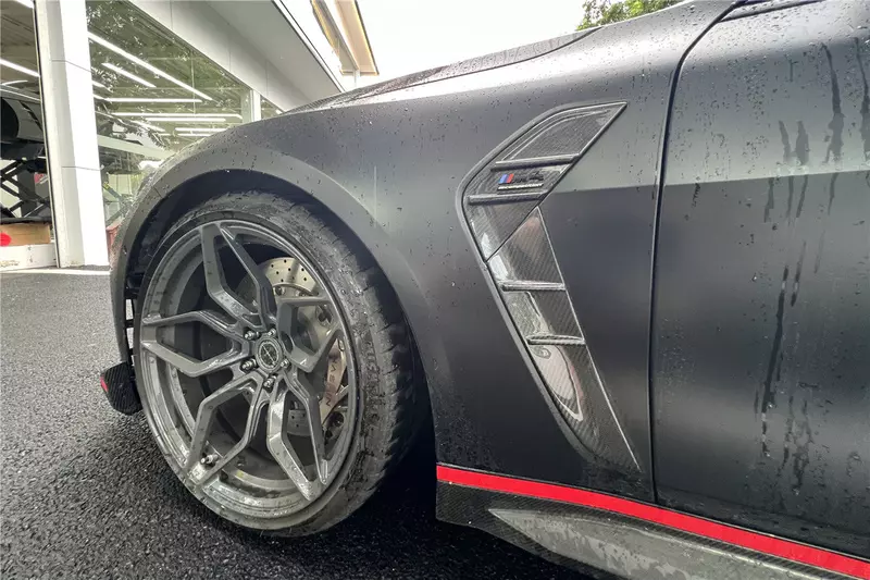 2021–2025 BMW M3 G80 / M4 G82 G83 CL Style Dry Carbon Fiber Front Fender Trims 2021–2025 BMW M3 G80 / M4 G82 G83 CL Style Dry Carbon Fiber Front Fender Trims