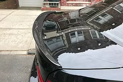 BMW M4 F82 D3 Style Carbon Fiber Trunk Spoiler (2014–2020 Coupe) BMW M4 F82 D3 Style Carbon Fiber Trunk Spoiler (2014–2020 Coupe)